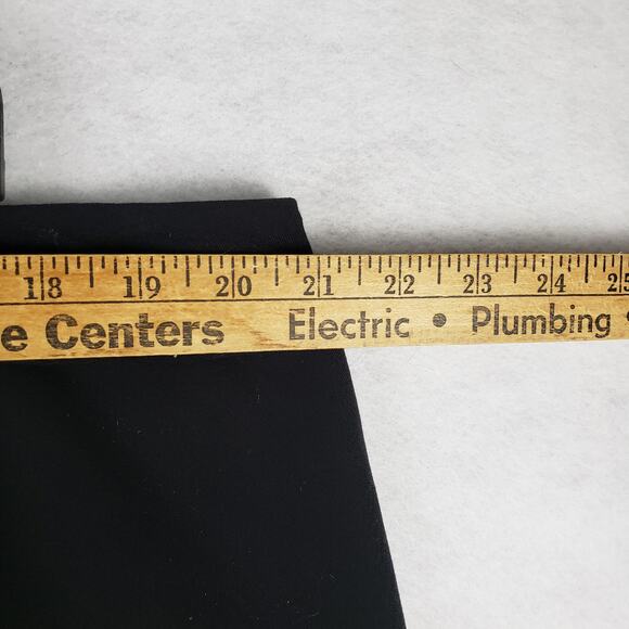 Lane Bryant Women's‎ 20 Pleat Bottom Mini Skirt Solid Black E-Girl Academia - Picture 2 of 6